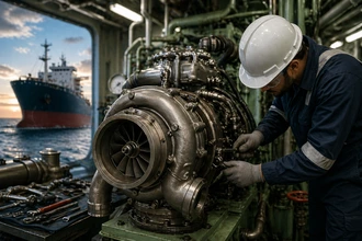 Reduce Turbocharger Downtime  in ship