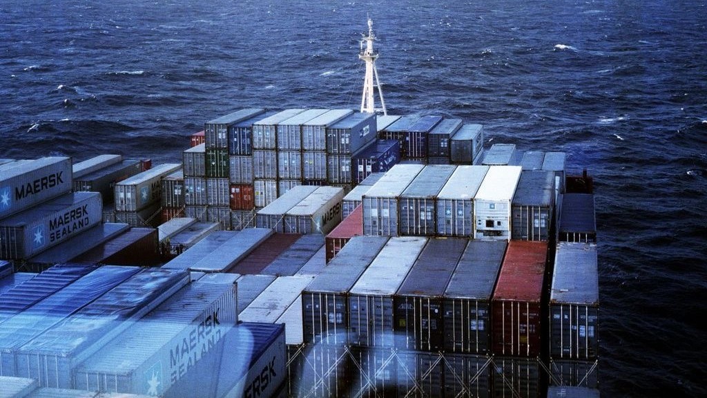Container ship at sea — IMO CII compliance 2026 turbocharger efficiency